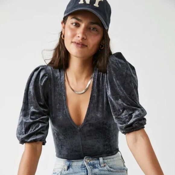 FREE PEOPLE Don't You Wish Bodysuit ~NWT~ - Picture 1 of 5